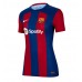 Barcelona Sergi Roberto #20 Replica Home Stadium Shirt for Women 2023-24 Short Sleeve